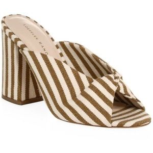 Loeffler randall laurel striped slides